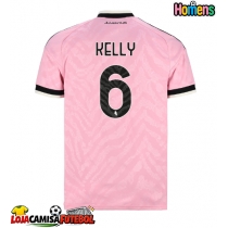 Camisa de Futebol Juventus Lloyd Kelly #6 Equipamento Secundário 2026-27 Manga Curta